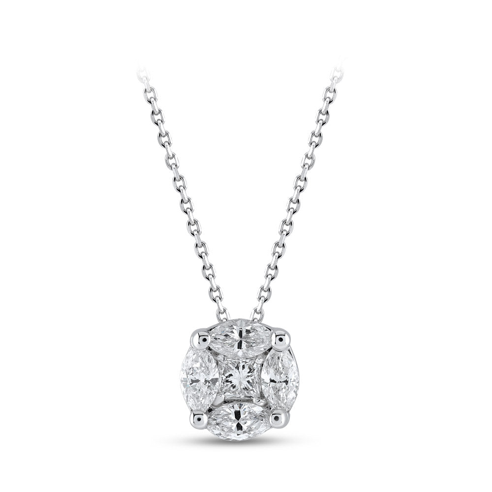 0.28 ct. Design Diamant Halskette