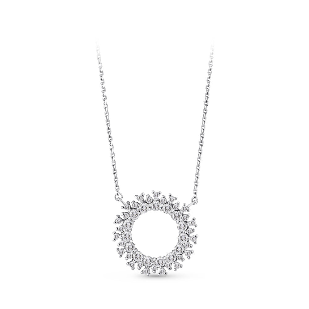 0.83 ct. Design Diamond Necklace
