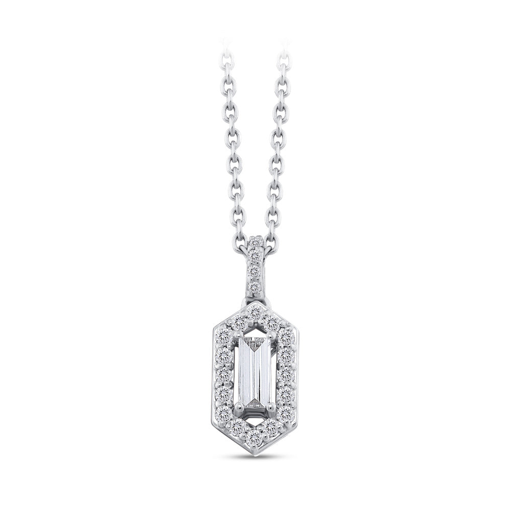 0.21 ct. Design Diamond Necklace