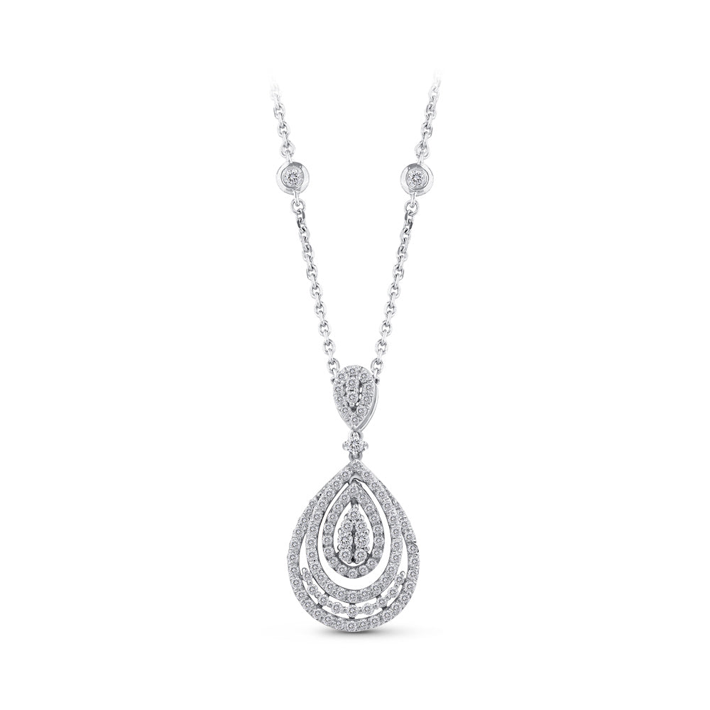 0.92 ct. Design Diamond Necklace
