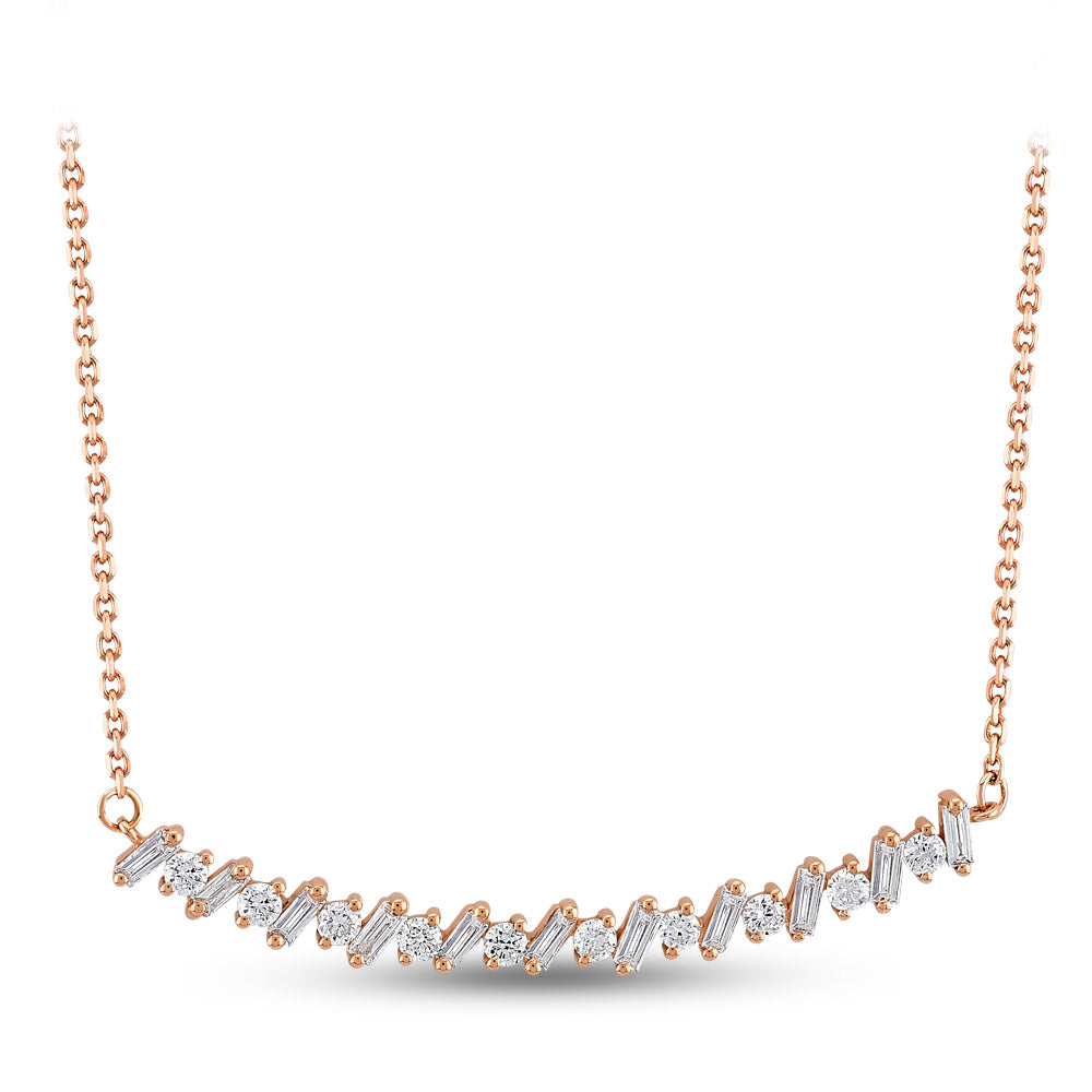 0.42 ct. Design Diamant Halskette