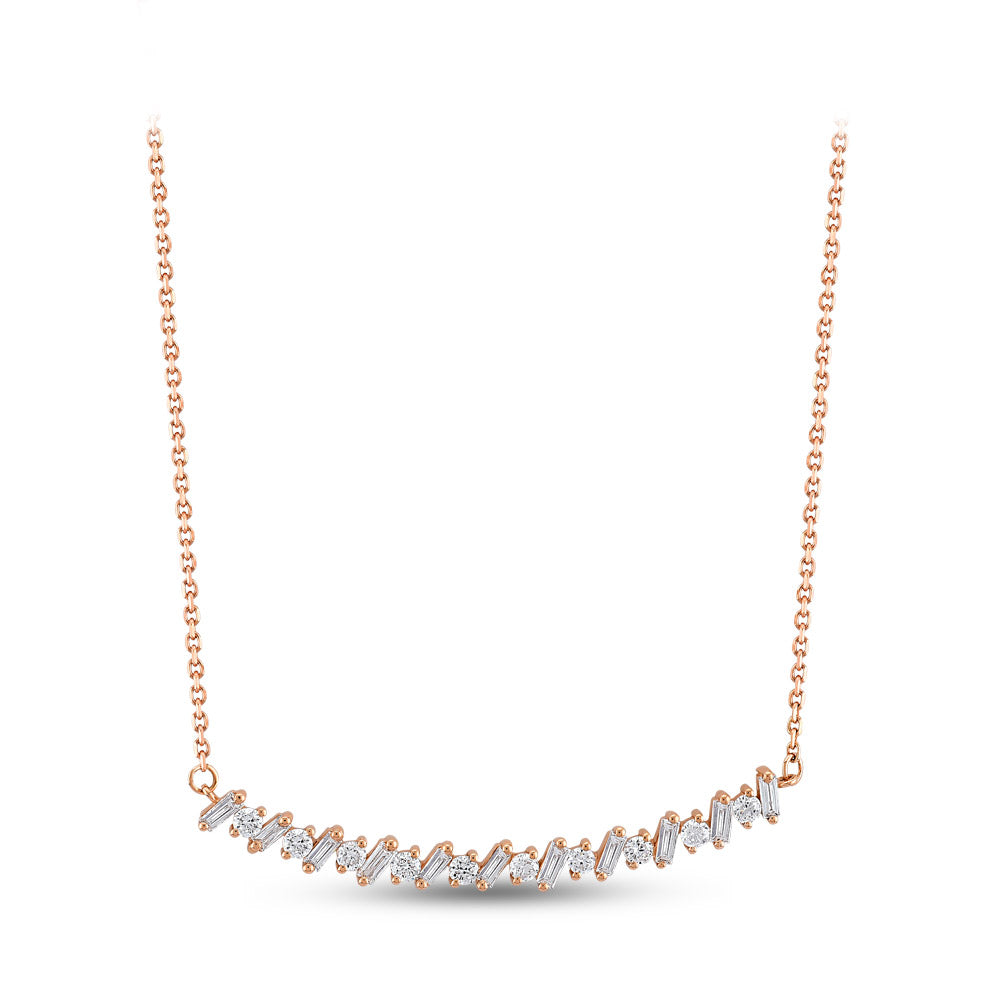 0.42 ct. Design Diamant Halskette