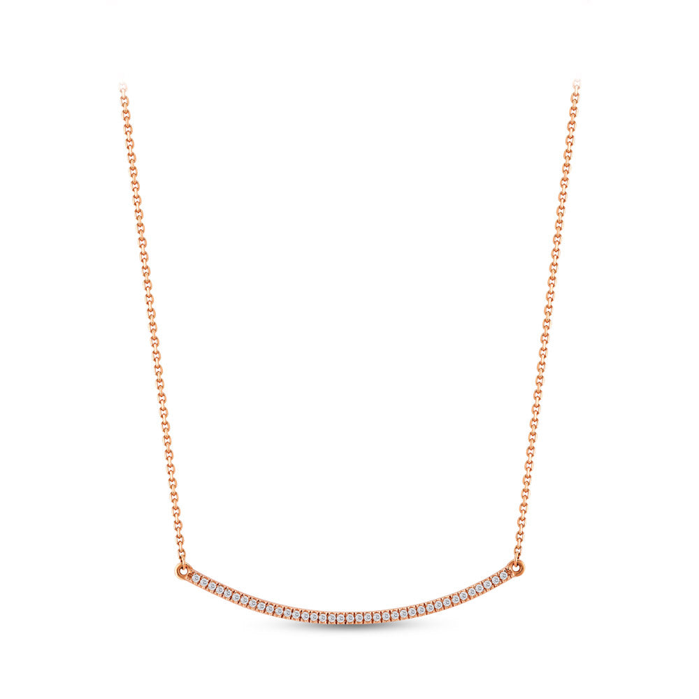 0.12 ct. Design Diamant Halskette