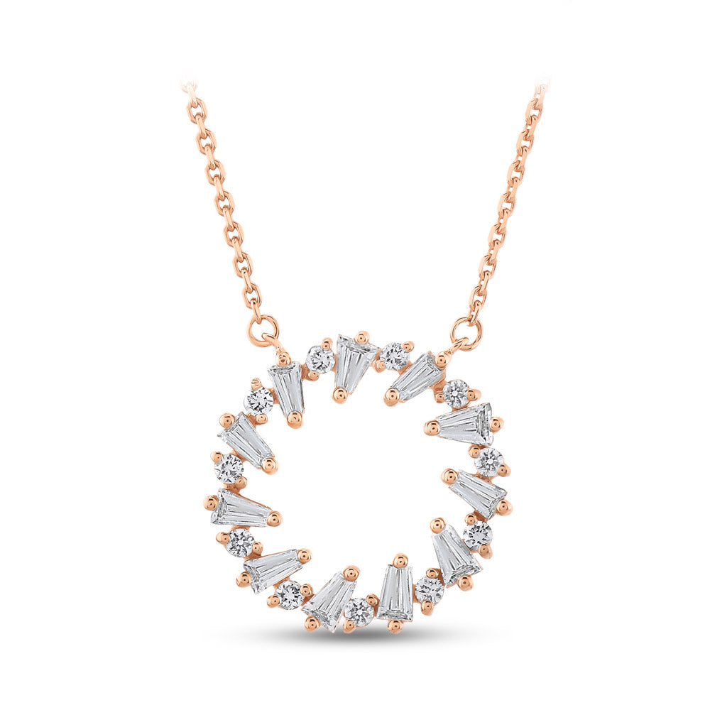 0.56 ct. Design Diamond Necklace