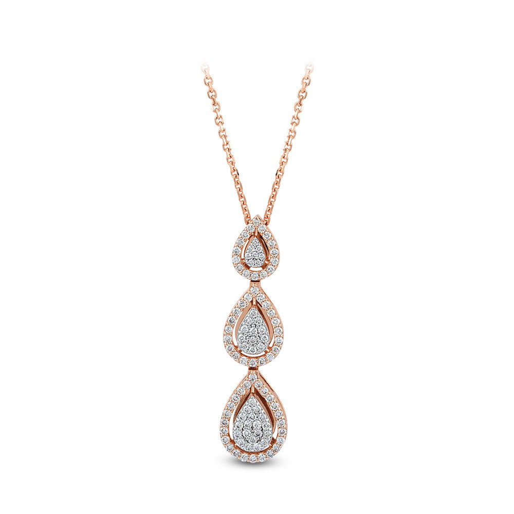1.07 ct. Design Diamant Halskette