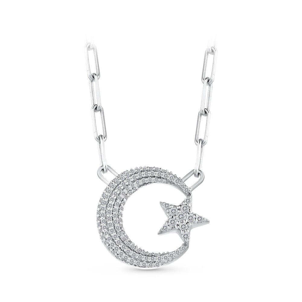0.34 ct. Design Diamond Necklace