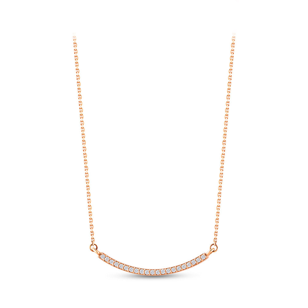0.05 ct. Design Diamant Halskette