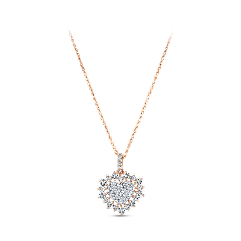 0.79 ct. Design Diamant Halskette