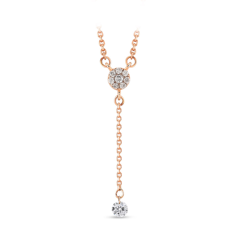 0.17 ct. Design Diamant Halskette