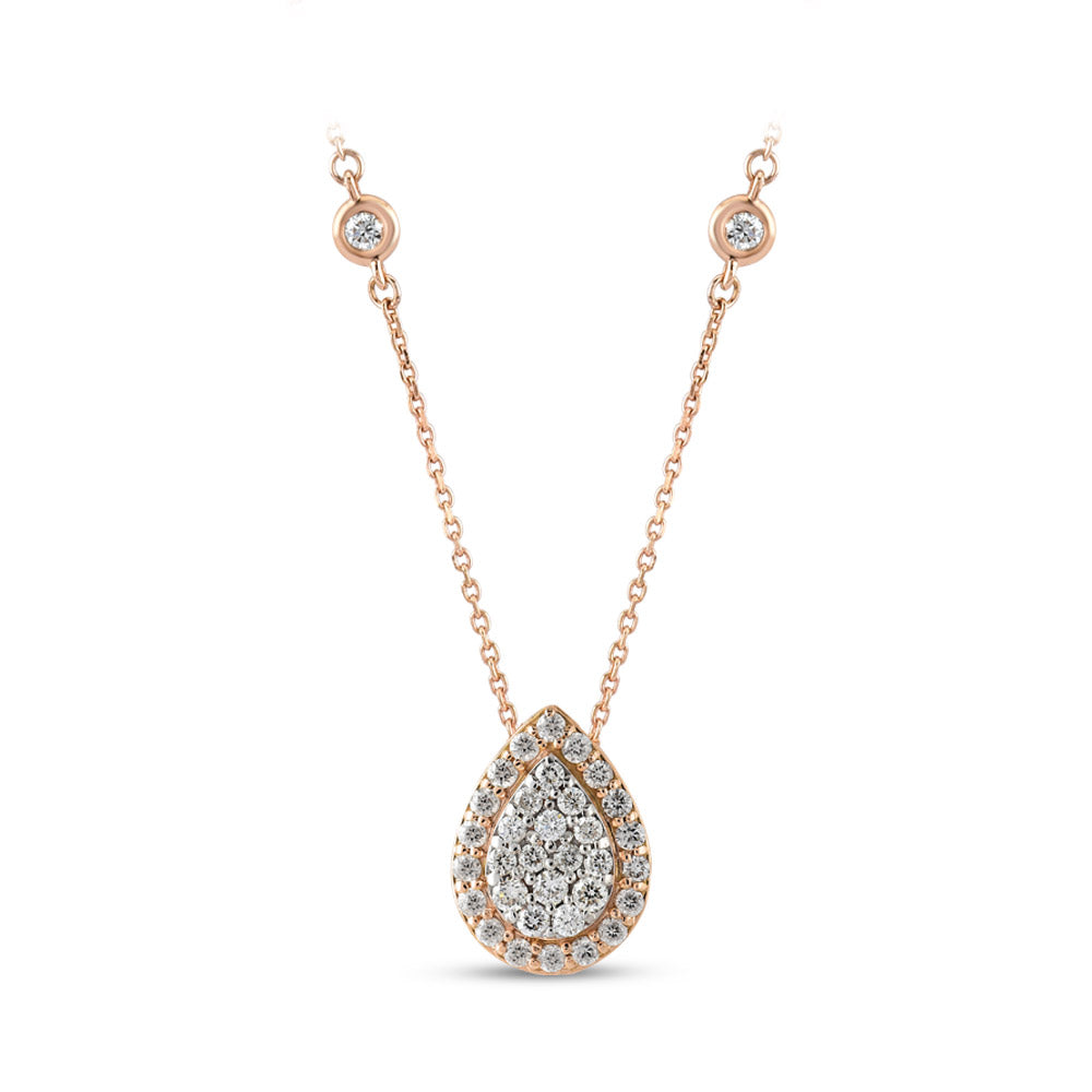 0.28 ct. Design Diamant Halskette