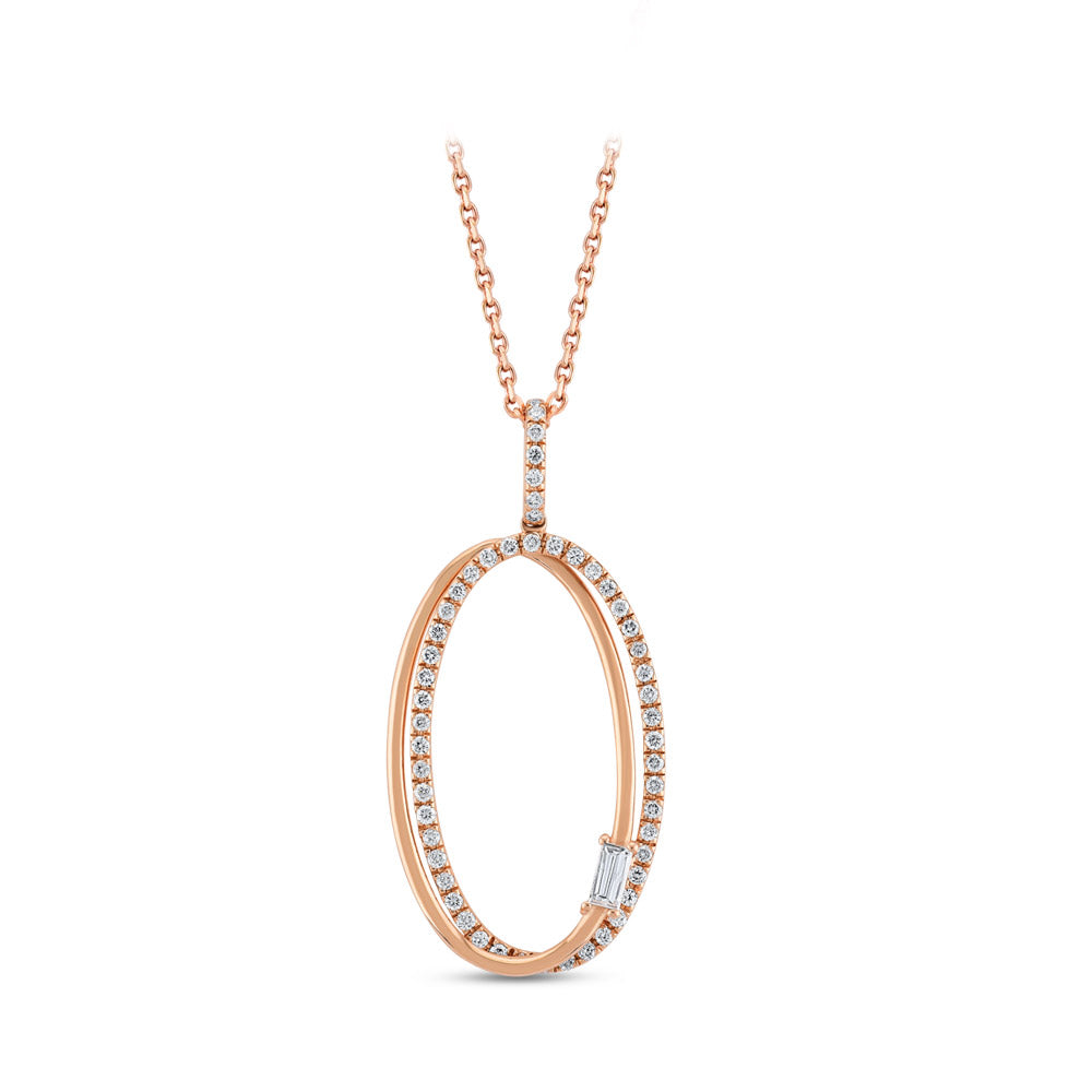 0.27 ct. Design Pendant with Chain