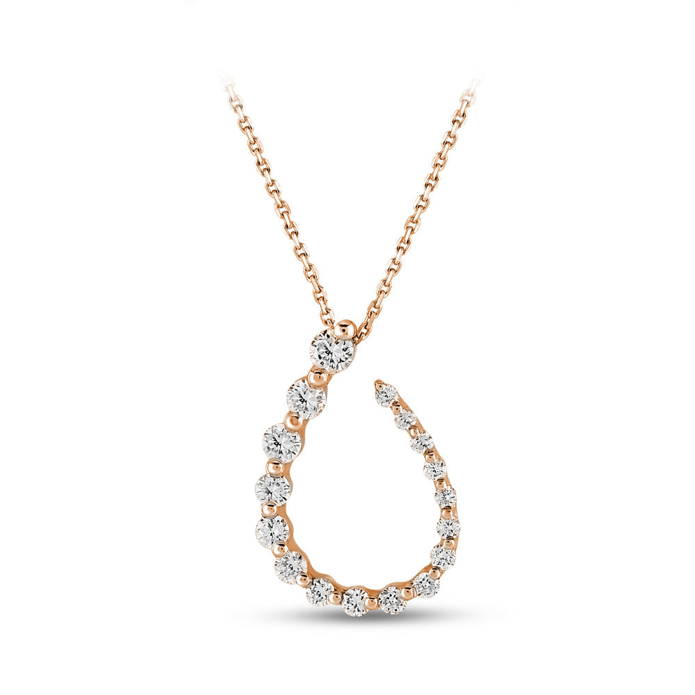 0.26 ct. Design Diamant Halskette
