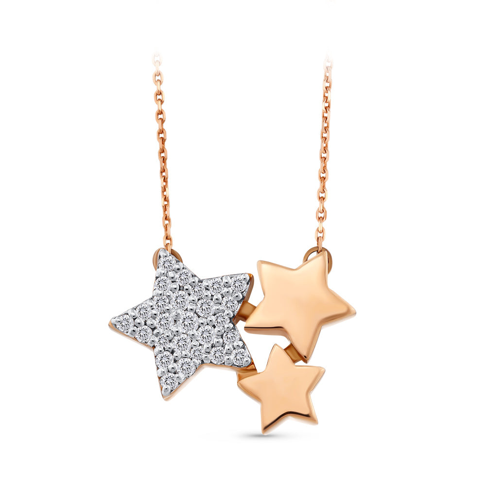 0.11 ct. Design Diamond Necklace