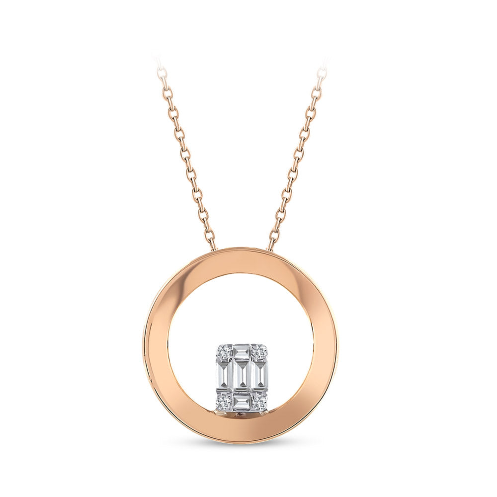 0.18 ct. Design Diamond Necklace