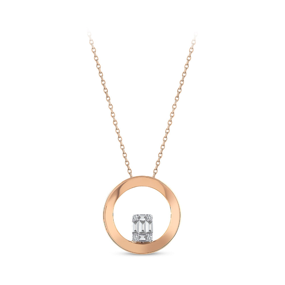 0.18 ct. Design Diamond Necklace