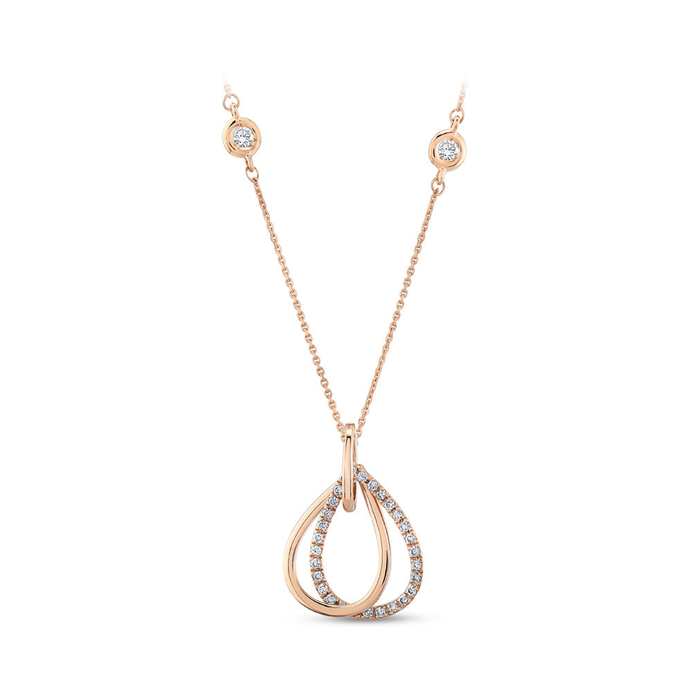 0.16 ct. Design Pendant with Chain