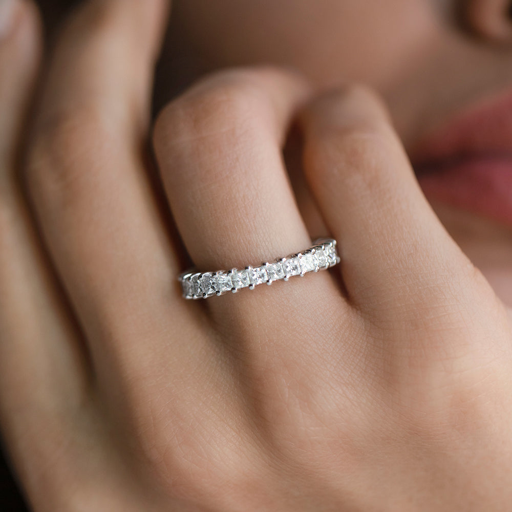 2.00 ct. Memoire Diamantring