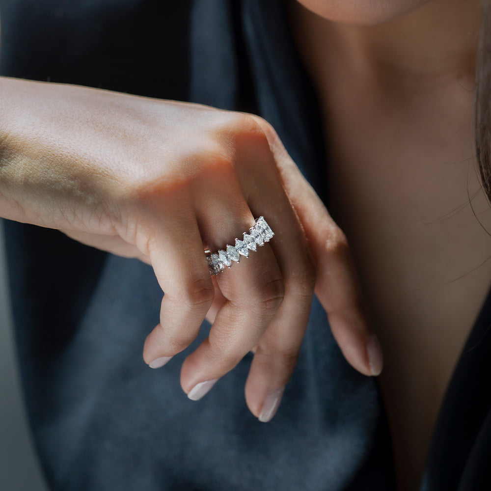 4.20 ct. Eternity Diamond Ring