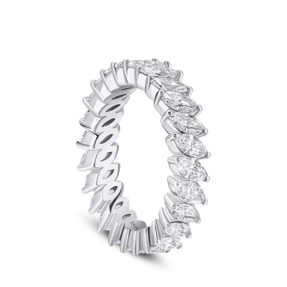 3.00 ct. Memoire Diamantring