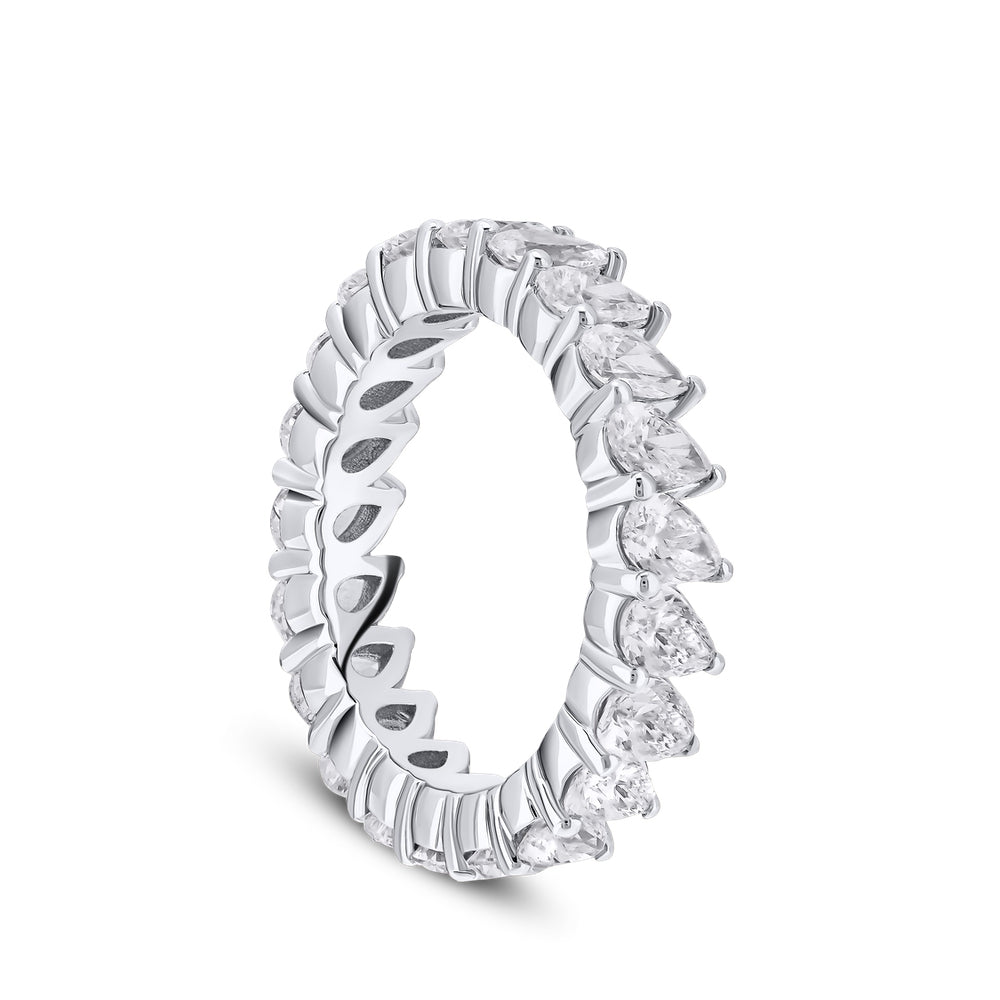 3.20 ct. Memoire Diamantring