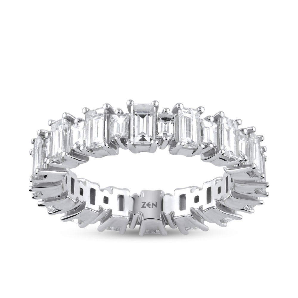 3.00 ct. Memoire Diamantring