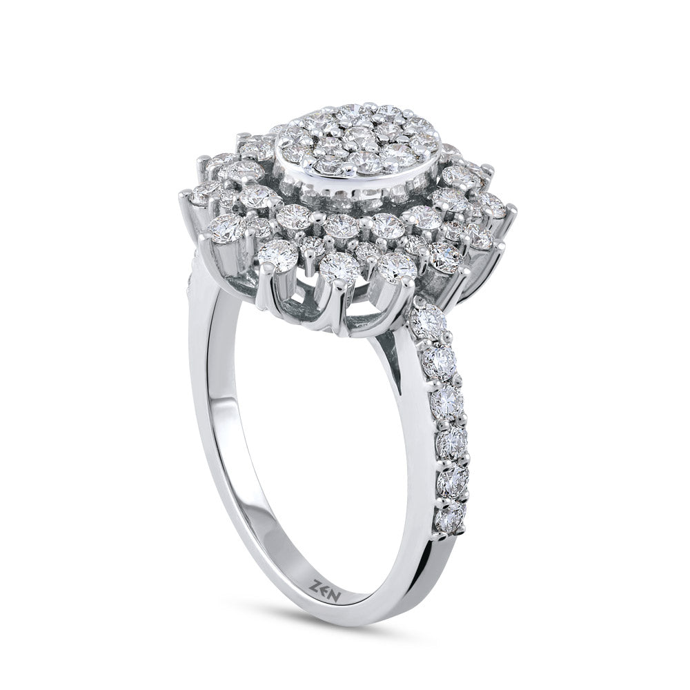 1.16 ct. Design Diamantring