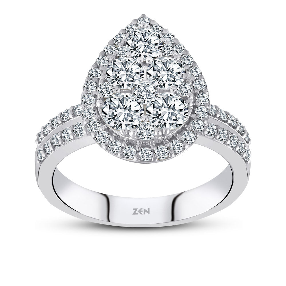 1.49 ct. Design Diamantring