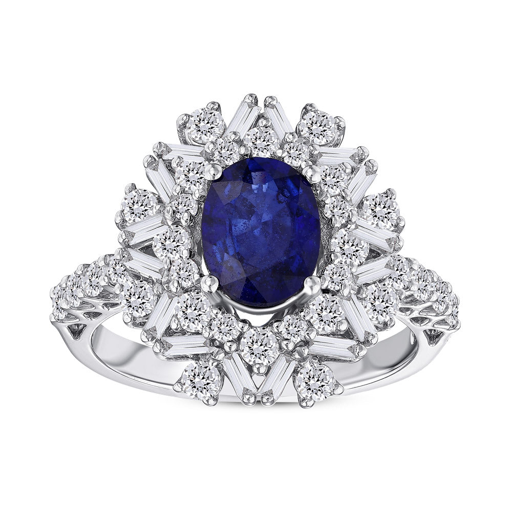 2.21 ct. Saphir Ring