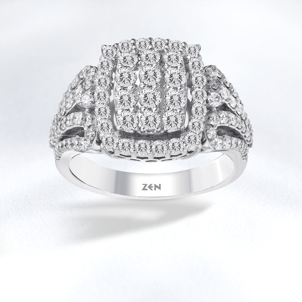 1.24 ct. Design Diamantring