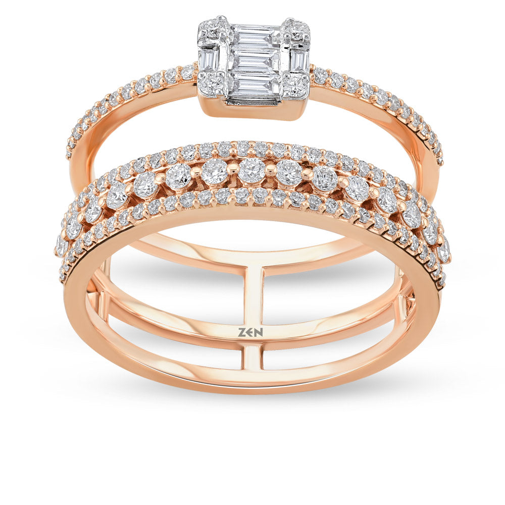 0.62 ct. Design Diamantring