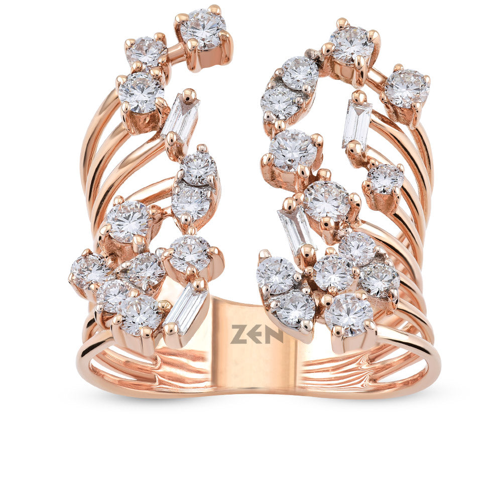 1.06 ct. Design Diamantring