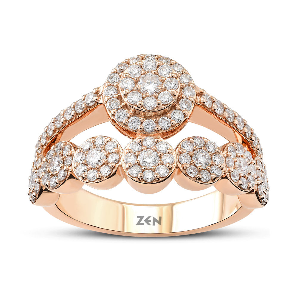 0.93 ct. Design Diamantring