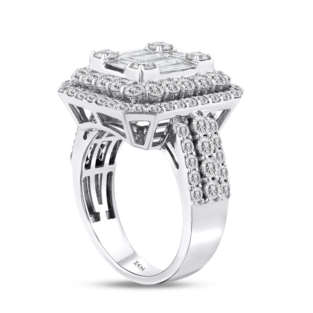 2.60 ct. Baguette Diamond Ring