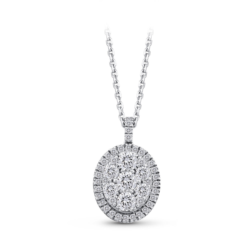 1.44 ct. Design Diamant Halskette