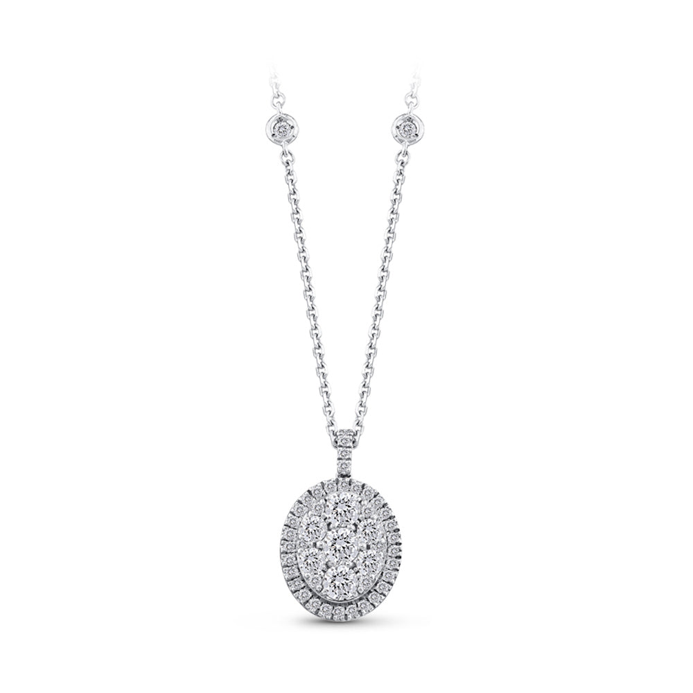 1.44 ct. Design Diamant Halskette