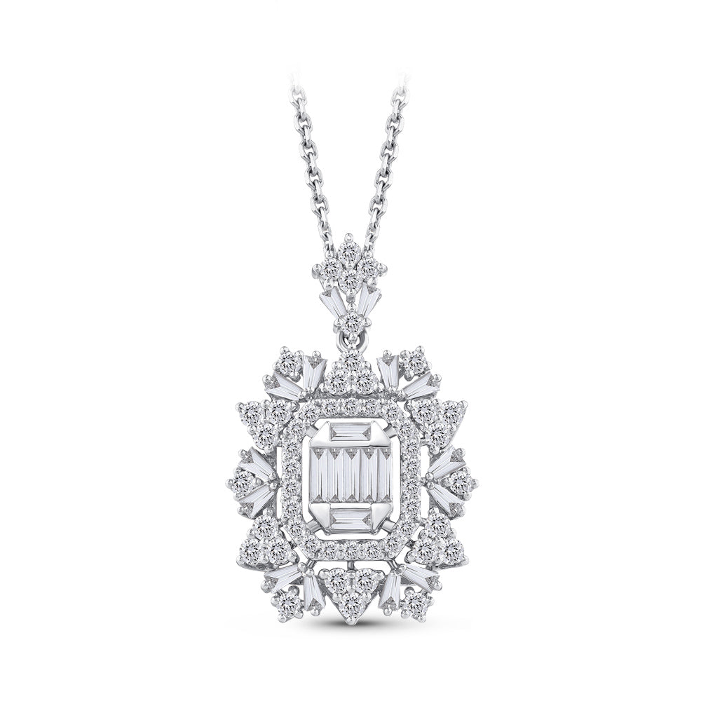 2.17 ct. Design Diamond Necklace
