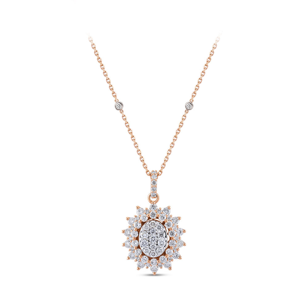 1.04 ct. Design Diamond Necklace