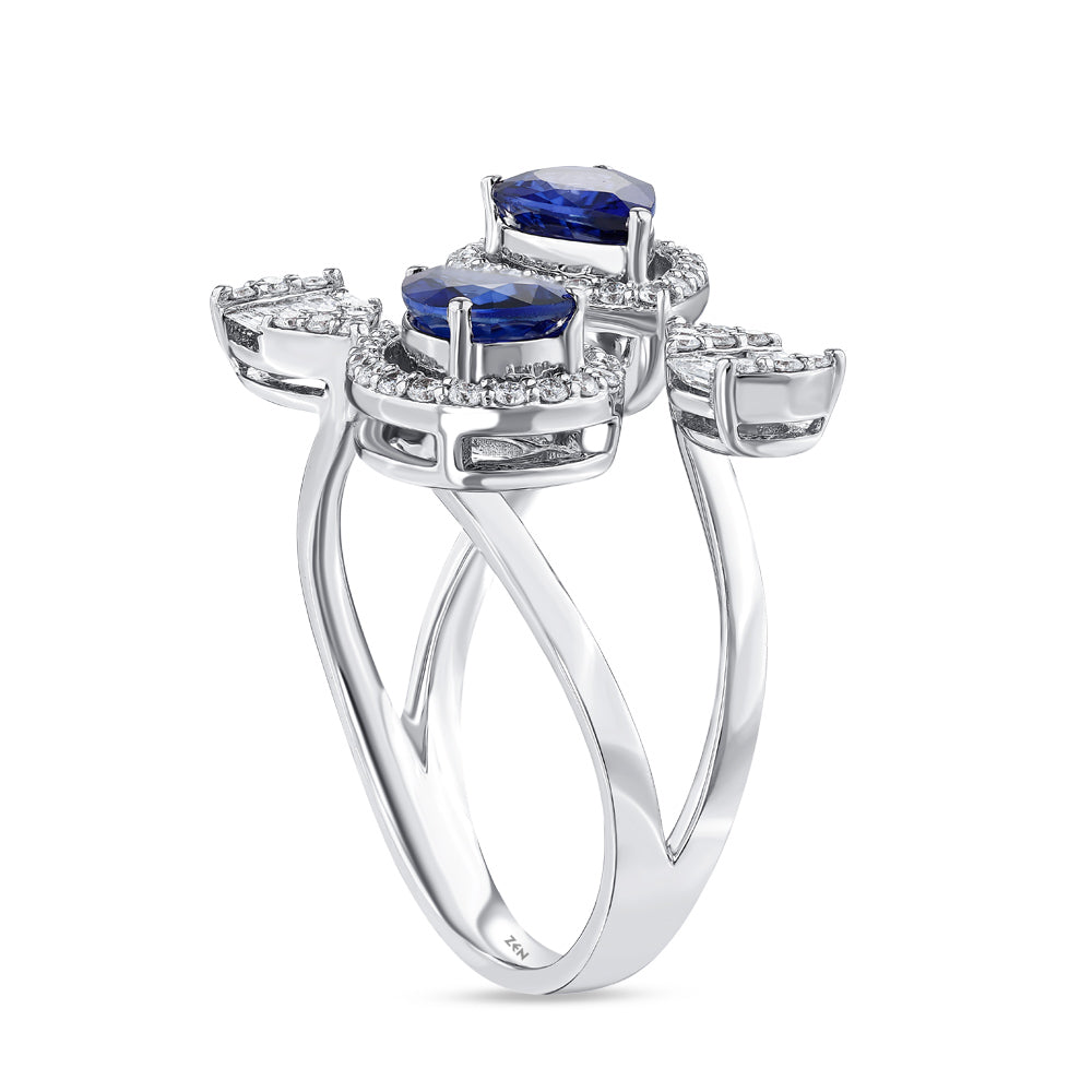 2.14 ct. Saphir Ring
