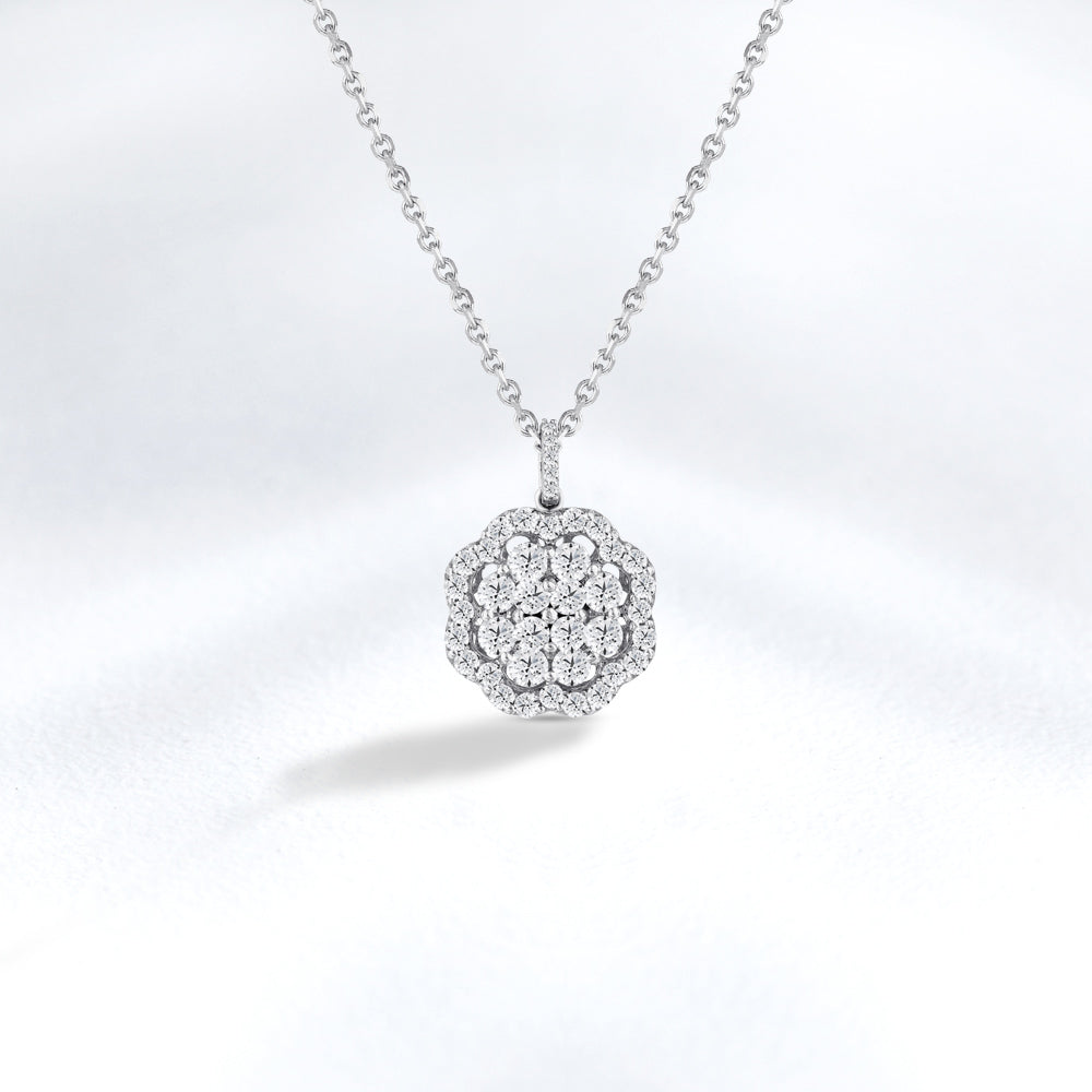 0.97 ct. Design Diamond Necklace