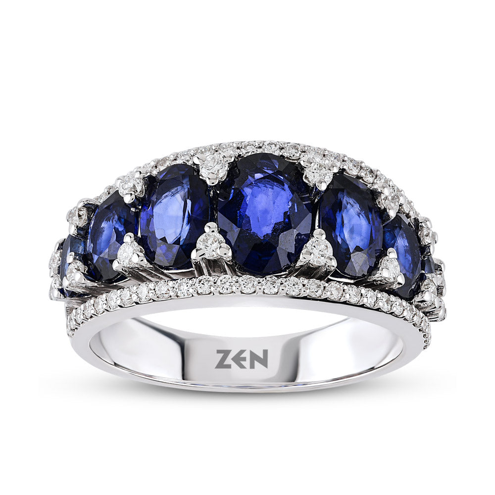 3.38 ct. Saphir Ring
