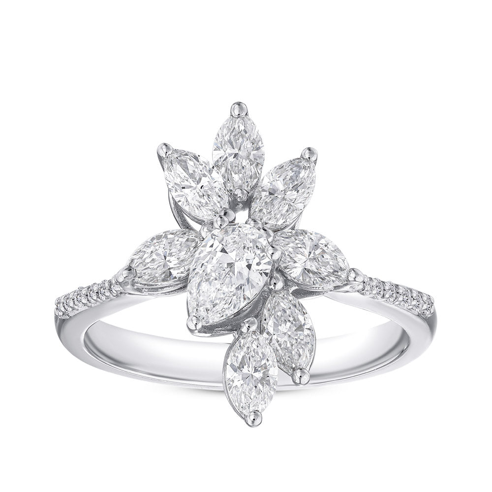 1.43 ct. Design Diamantring