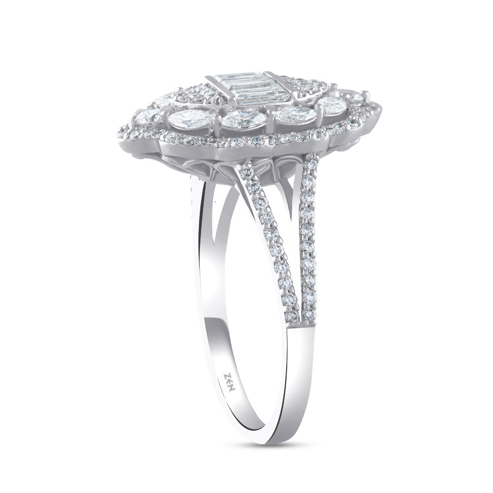 1.30 ct. Design Diamantring
