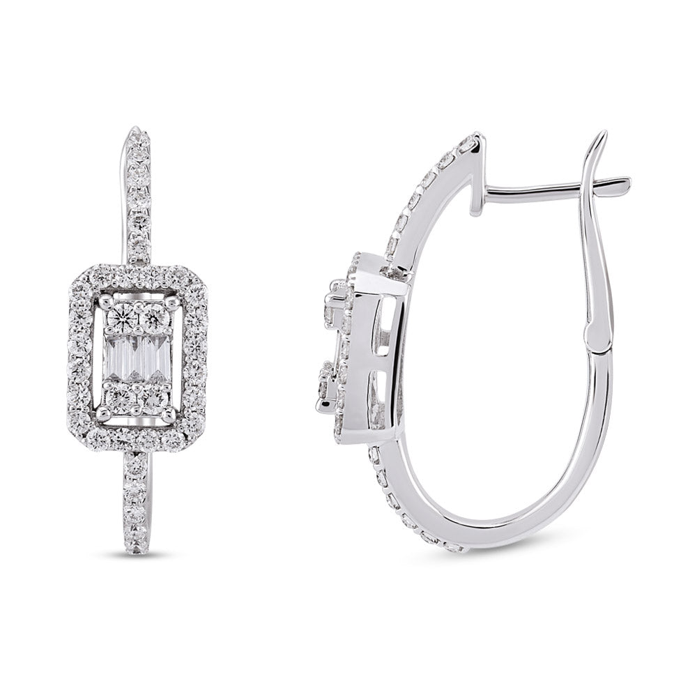 1.01 ct. Design Diamant Ohrringe