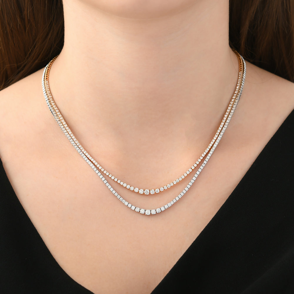 6.68 ct. Design Diamant Halskette