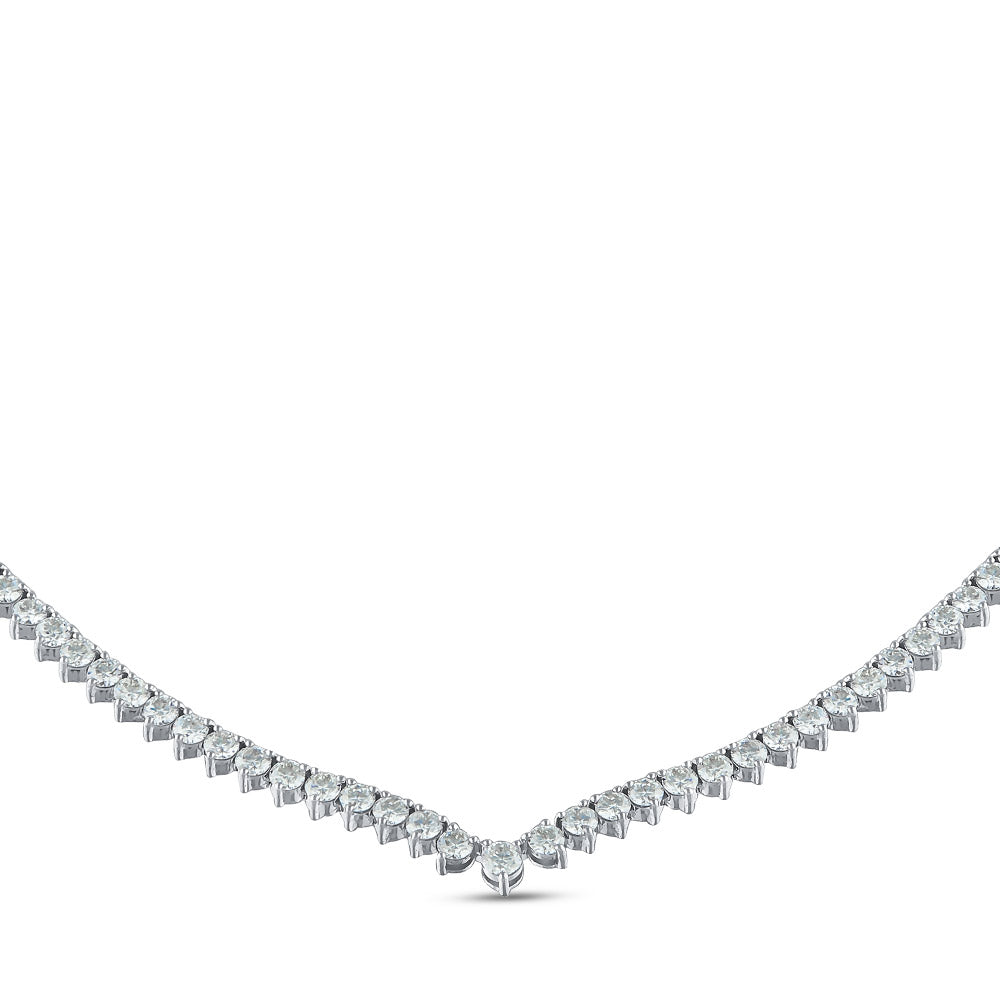 5.90 ct. Design Diamant Halskette