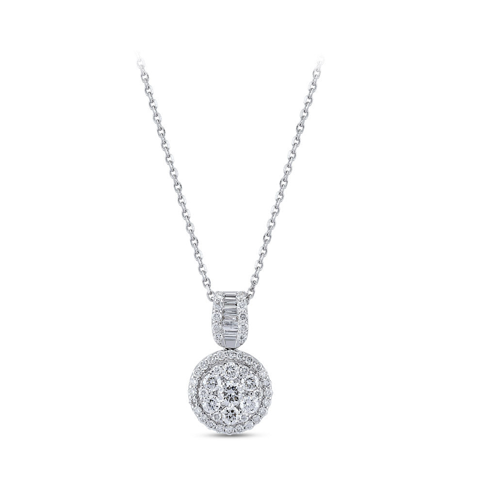0.68 ct. Design Diamant Halskette