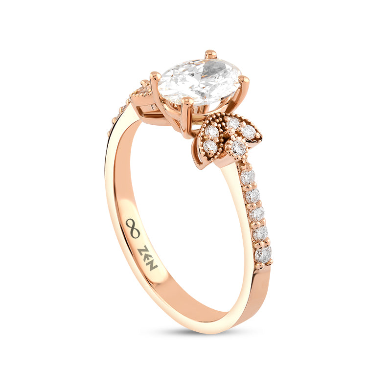 0.89 ct. Design Diamantring