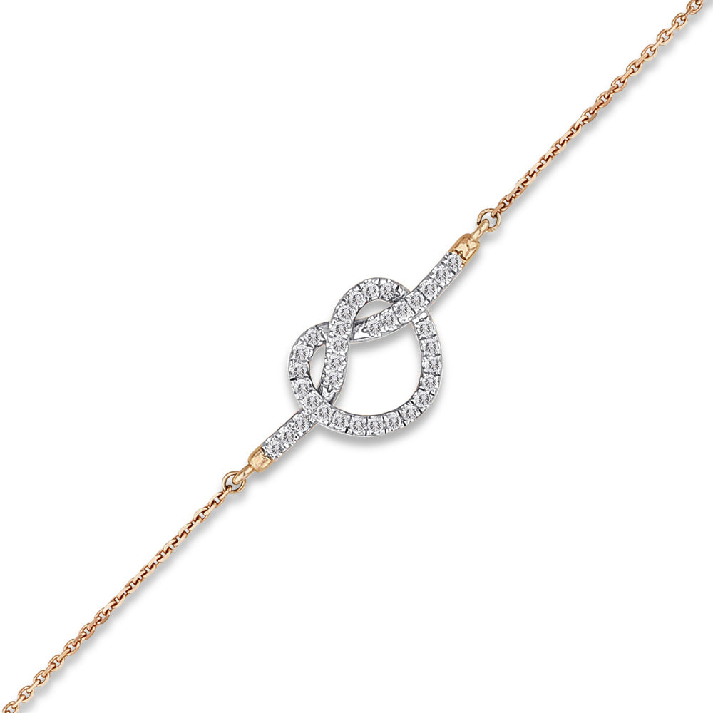 0.18 ct. Herz Diamant Armband