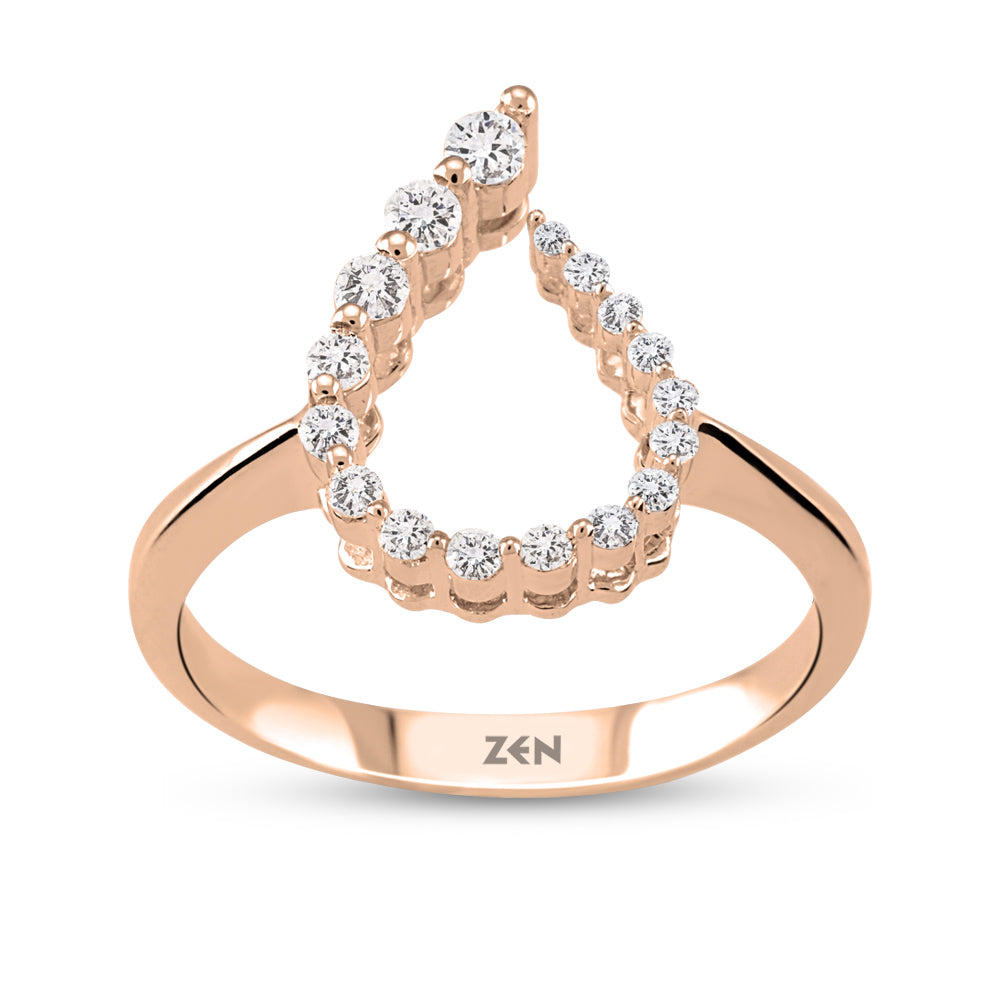 0.22 ct. Design Diamantring