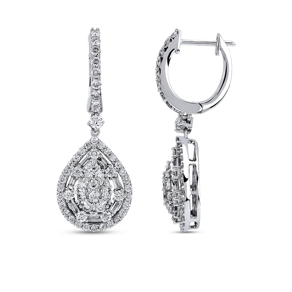 1.65 ct. Design Diamant Ohrringe